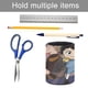 thumbnail image 5 of Ranking de Reyes-theme Cylinder Pen Holder Pencil Organizer with Flannel Lining PVC Leather Material Cardboard Base for study work 10*8CM, 5 of 6