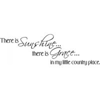 Rienda Libre Graphics - Decomural There Is Sunshine Home Ws-16005