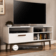 thumbnail image 4 of Rack de TV hasta 55" Be Design 4 Espacios Blanco - Estilo Escandinavo Retro (136x58.8x37.7 cm), 4 of 4
