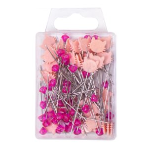 Bothyi - Pins Rectos Pins De Costura A Mano Para Fiestas De Prendas Decoración De Bodas Pink