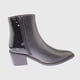 thumbnail image 3 of Botin Animal Negro Vía Franca, 3 of 4