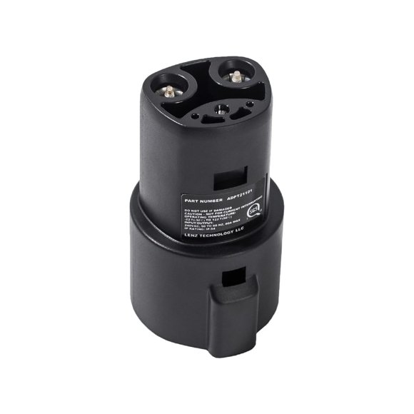 Adaptador de carga LENZ J1772 a NACS 80A 250V UL