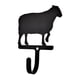 thumbnail image 1 of Gancho de pared pequeño de hierro forjado Village Wrought Iron, oveja macho, 1 of 1