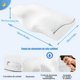thumbnail image 2 of Almohada Ortopedica Memory Foam Cervical Viscoelástica Color Blanco, 2 of 3