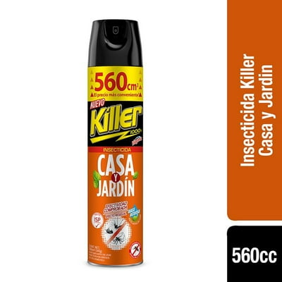 Insecticida Aerosol Casa Y Jardín 560 Cc Killer