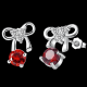 thumbnail image 3 of Aros De Plata 925 Pendientes Mujer Elegante Regalo Zarcillos, 3 of 3