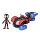 thumbnail image 2 of Marvel Spidey And Amazing Friends Figura y Vehículo Miles Morales Spider-Man, 2 of 2