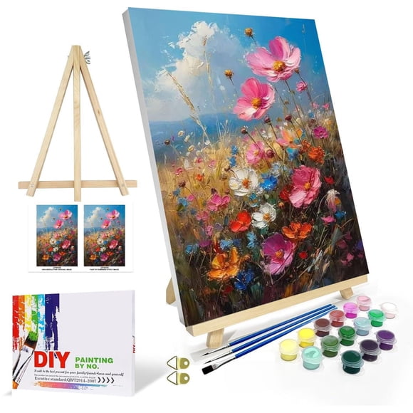 Kit de Pintura por Números DYAIANGMU 30x40 cm para Adultos