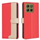 thumbnail image 1 of Funda Cartera con Bloqueo RFID para Motorola Moto G15 Power con Ranuras y Soporte Rojo, 1 of 5