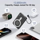 thumbnail image 2 of Batería externa inalámbrica FancyBean M3 de 12800 mAh con cable integrado, 2 of 7