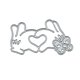 thumbnail image 3 of Troquel de corte GOOOOALF borde de gesto de amor 9 x 6 cm, 3 of 7