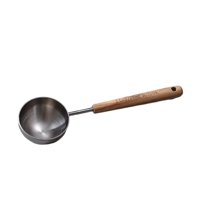 Bothyi - Cuchara Medidora Ligera De Estilo Vintage Para Café Expreso, Ideal Para Preparar Leche En Casa, Tamaño Grande