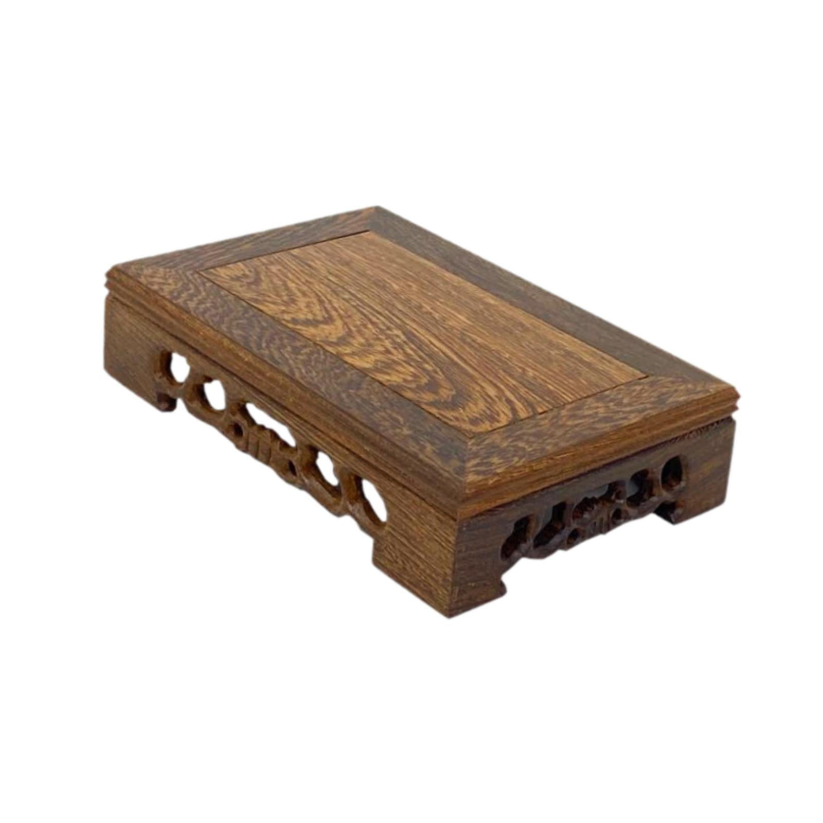 Bothyi - Soporte De Exhibición De Adornos, Estante Para Bonsái, Soporte Para Macetas Para Balcón, Oficina, Hogar, 11cm X 5cm X 3,8 Cm