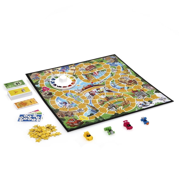 Juego de mesa Hasbro Gaming The Game of Life Junior con accesorios