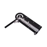 Magideal - Máquina Dobladora De Alambre Manual, Dobladora De Alambre De Mano, Herramienta Para Doblar Cables, Dobladora De Arneses De Cables, Construcción De Metal, Adecuada Para Reparaciones De 24X6Cm