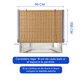 thumbnail image 2 of Cortina Roller Bambu Persiana Enrollable 90 X 200 Cafe Claro Guiza, 2 of 8