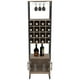 thumbnail image 3 of Bar Alto 2 Puertas 16 Botelleros Y Portacopas Fm-014c Café Claro, 3 of 7