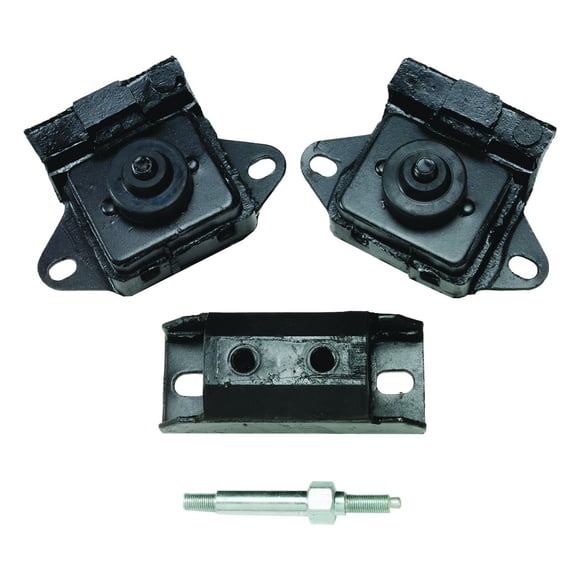 Kit de soporte de motor Crown Automotive 8128488K negro