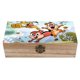 thumbnail image 1 of Caja Organizadora De Madera Rústica Chip Y Dale, 1 of 6