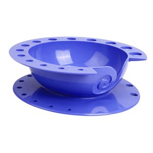 Magideal - Tazón De Hilo Tejedoras Bobinadora De Hilo Almacenamiento De Punto Y Ganchillo De Almacenamiento De Tejer Duradera Redonda Para Tejedora