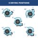 thumbnail image 3 of Ventilador deshumidificador ALORAIR GF600A 600 CFM 3 velocidades azul, 3 of 7
