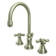thumbnail image 1 of Grifo Kingston Brass Governor de instalación amplia, níquel cepillado, 1 of 9