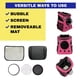 thumbnail image 3 of Transportín para Gato The Fat Cat Bubble Pink, Aprobado por Aerolíneas, 3 of 9