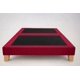 thumbnail image 1 of Base cama 2 plazas, dividida, color rojo, 1 of 2
