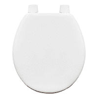 Genérico - Asiento Wc Para Inodoro De Madera 42X36X12-16 Blanco