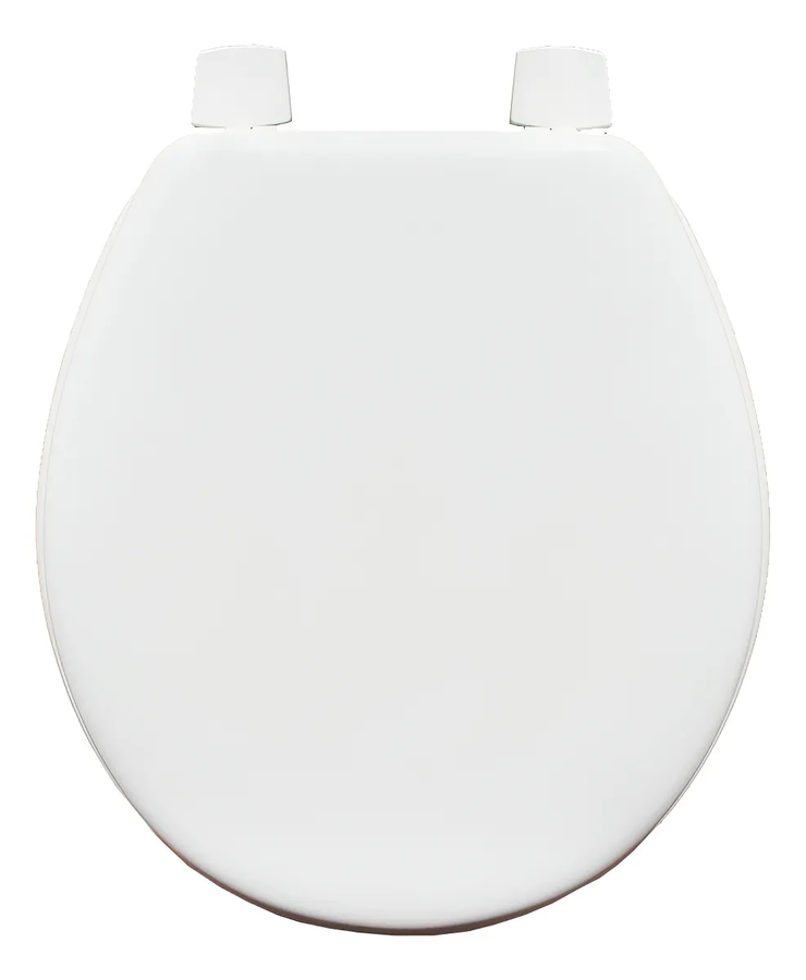 Genérico - Asiento Wc Para Inodoro De Madera 42X36X12-16 Blanco