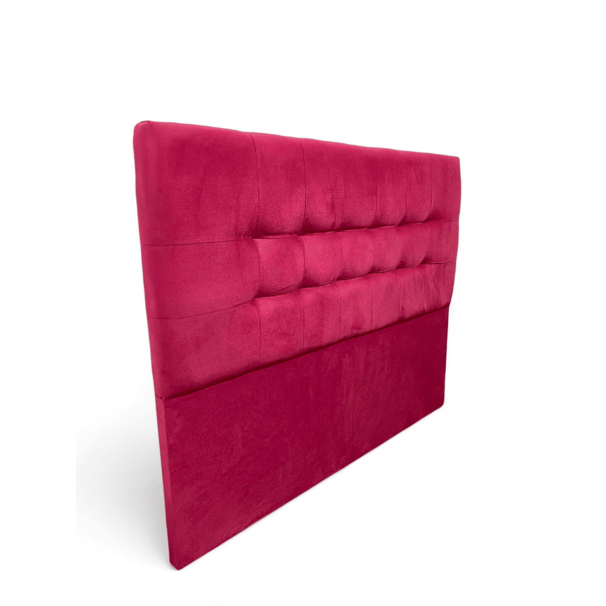 Mbc - Respaldo De Cama King Valencia Felpa Fucsia