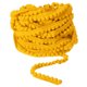 thumbnail image 1 of Uxcell 10 Yardas Pom Pom Bola Flecos Cinta Accesorio de Costura Manualidades DIY, 5mm Amarillo, 1 of 6