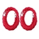 thumbnail image 2 of La cuerda de la barrera 2xtwisted nylon para postes destaca exposición 6.6ft rojo, 2 of 5