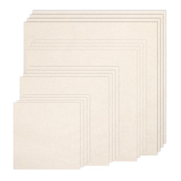 Tela Yezinie 15 cm‑30 cm – Pack de 16 piezas para tufting