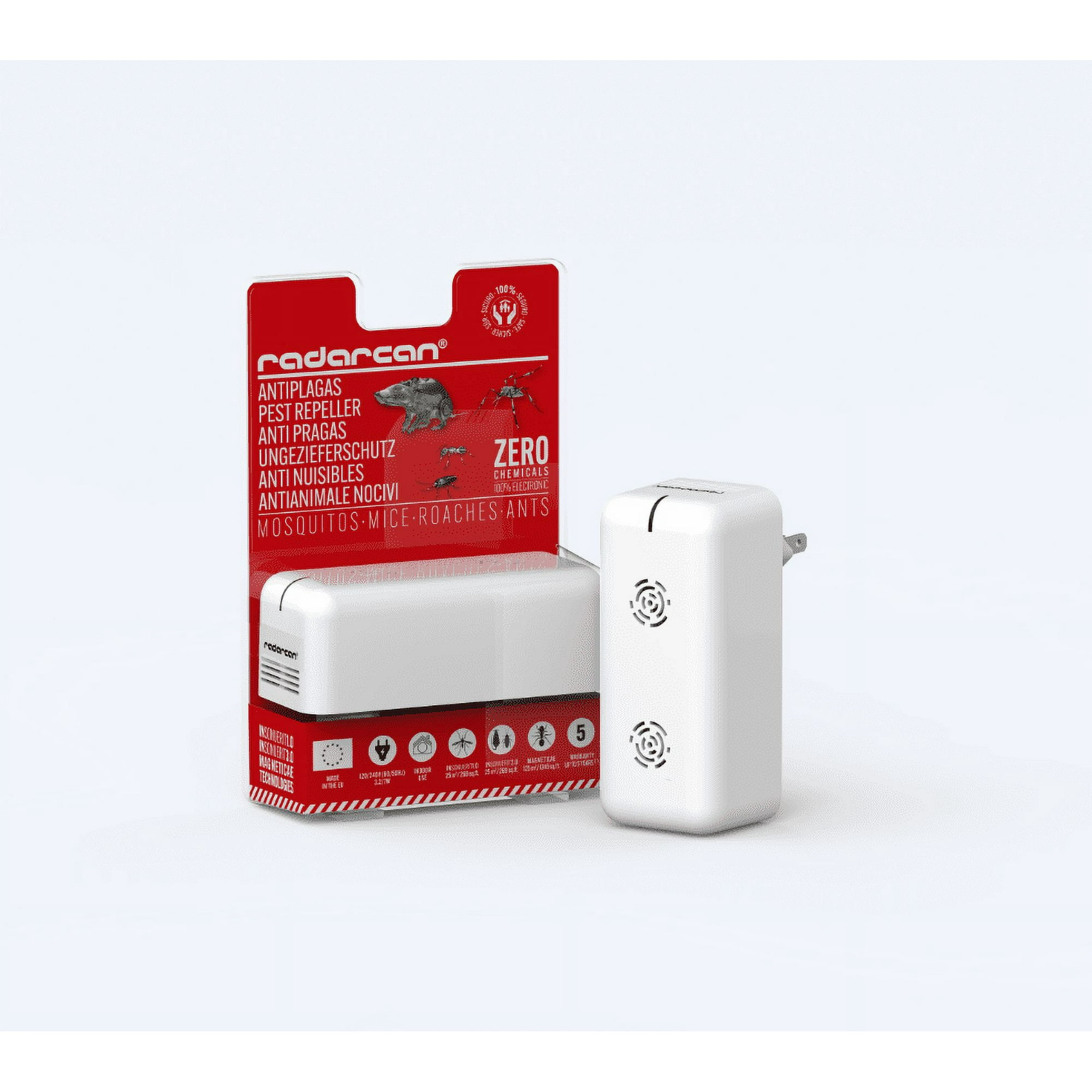 Radarcan - Antiplagas Completo Hogar Radarcán Mosquitos Ratas R-200