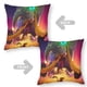 thumbnail image 2 of Noche del Zoopocalipsis Fundas de almohada de terciopelo con tema, regalos de funda de almohada, decoración para el hogar, cojín de lanzar, regalo de cumpleaños para fans y parejas.30*30cm., 2 of 6