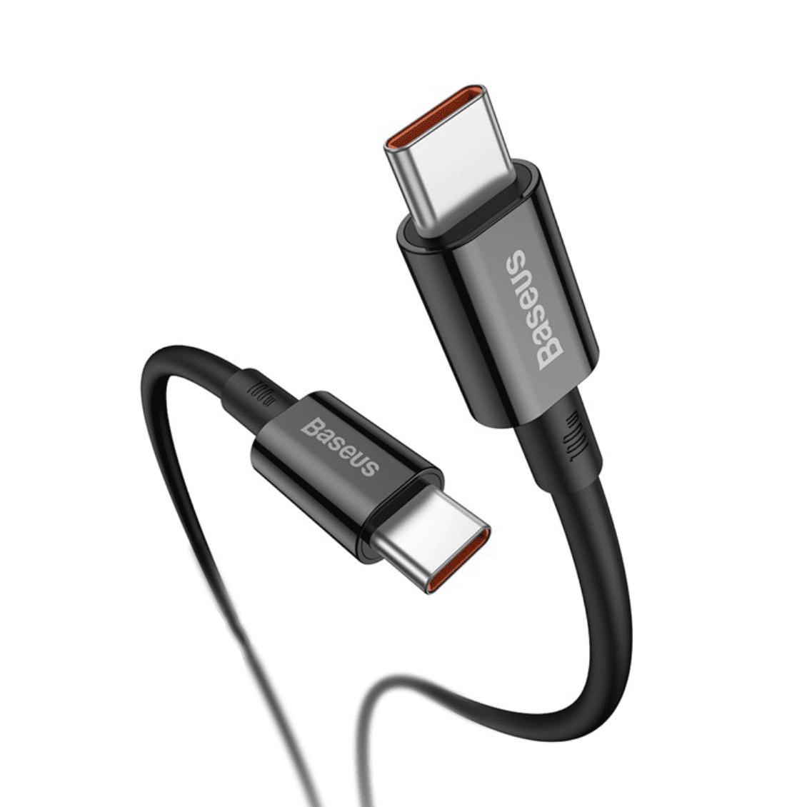 Cable Usb-c A Usb-c 2m 100w Carga Rápida (blanco) - Baseus