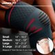 thumbnail image 3 of Rodillera de compresión UFlex Athletics para mujeres y hombres, 3 of 6