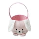 thumbnail image 1 of Canasta de pascua diseño conejo de pascua rosa, 1 of 3