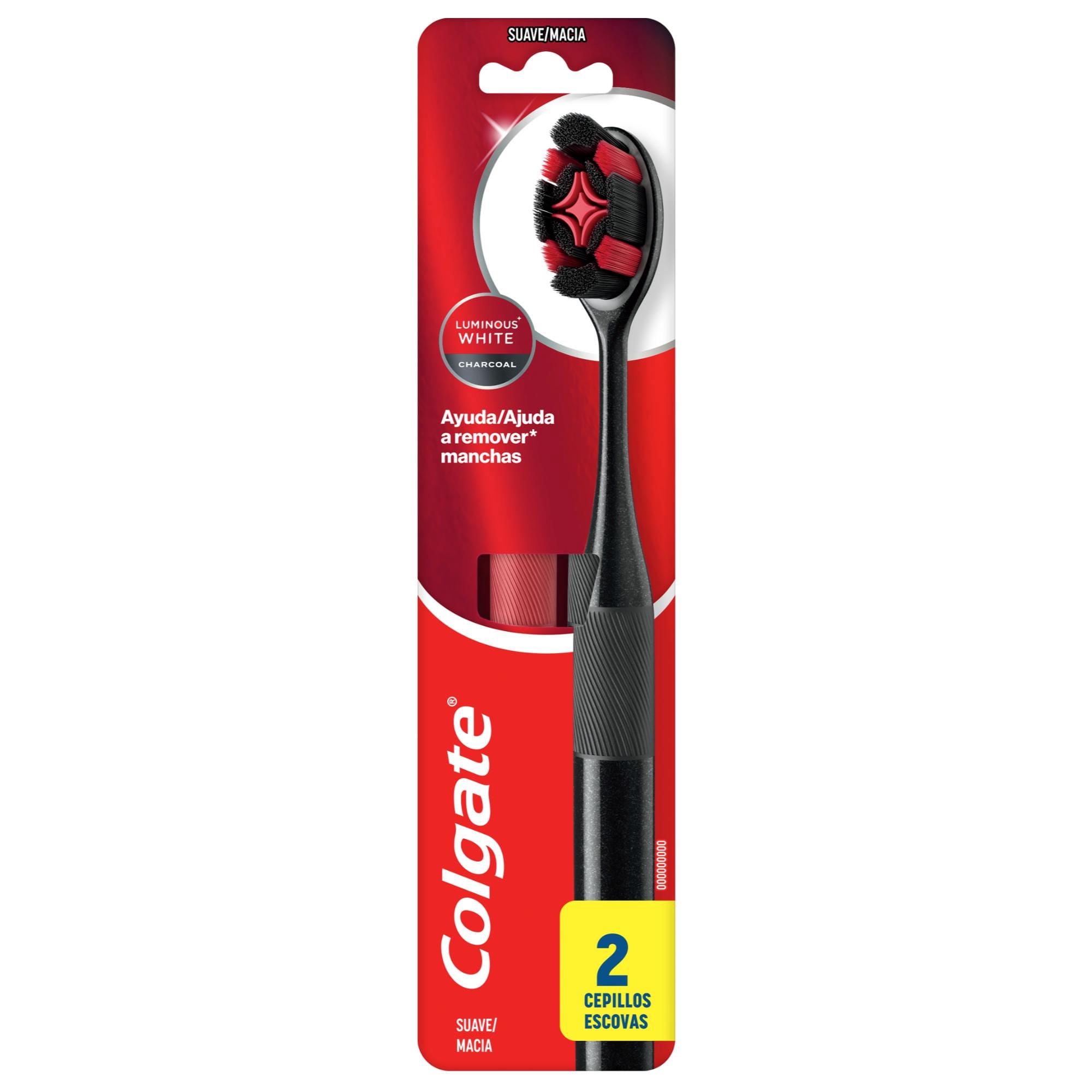Cepillo De Dientes Suave Colgate Luminous White Rl 2x
