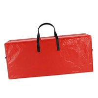 Magideal - Bolsa De Almacenamiento Para Árbol De Navidad, Bolsa Grande Para Árbol De Navidad Con Asas De Transporte, Protege Contra El Polvo, La Humedad, Bolsa D Rojo 165X38X76Cm