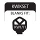 thumbnail image 4 of Key Blank Lucky Line Kwikset Daga en forma de llave, 4 of 4
