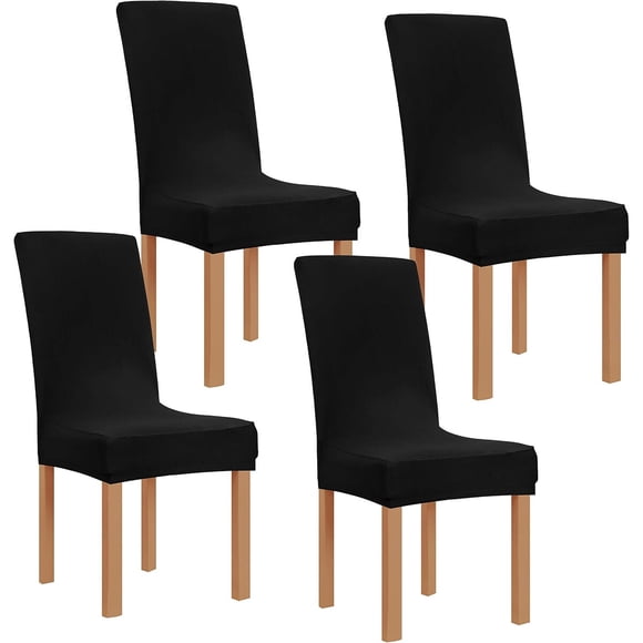Fundas elásticas de spandex Obstal para sillas, 4 piezas