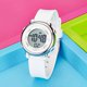 thumbnail image 5 of Reloj Carlien para mujer, LED digital, militar, impermeable, blanco, 5 of 5