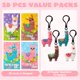 thumbnail image 2 of Juego de tarjetas de San Valentín JOYIN Llama Llavero para niños, paquete de 28, 2 of 9