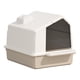thumbnail image 3 of Caja De Arena Para Gatos, Inodoro Cerrado, Antisalpicaduras, Gran Espacio, Ba?o Con Tapa, Marrón, 3 of 3
