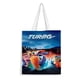 thumbnail image 1 of Turbo Bolso de tela con estampado de lienzo para mujer, bolsa de compras reutilizable y estética, con cremallera interior, regalo para mujer,38*45cm., 1 of 6