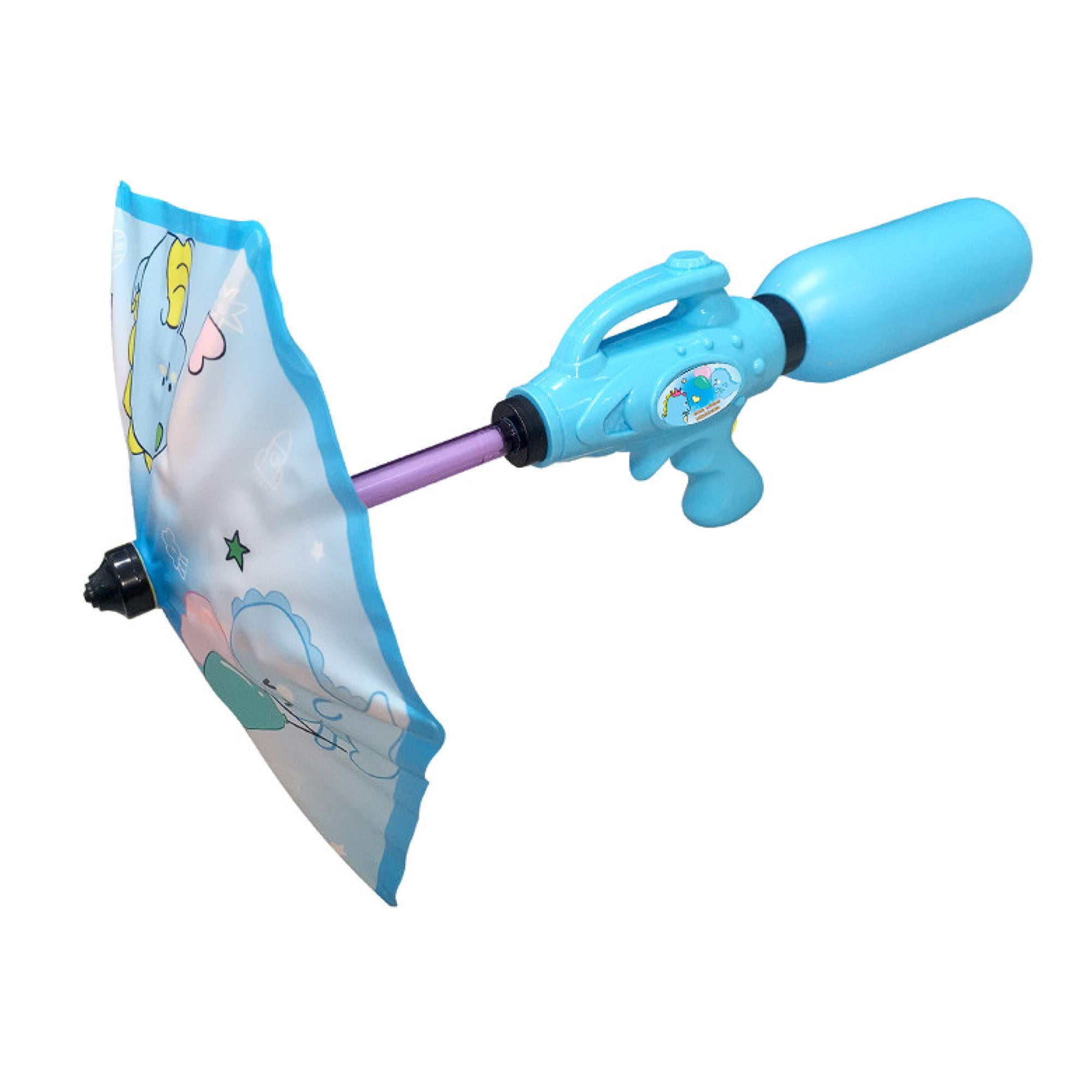 Genérico - Juguete Lanza Agua 2 En 1 Escudo Celeste Infantil