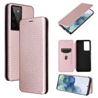 Funda Flip Para Foxdock Samsung Galaxy S21 Ultra - Funda Magnética De Negocios, Funda Protectora Delgada