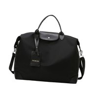 Ioensy - Bolsa De Gimnasio Deportiva, Bolsa De Viaje Para Artículos De Tocador, Bolsa De Lona Para Ejercicio Al Aire Libre, Color Negro